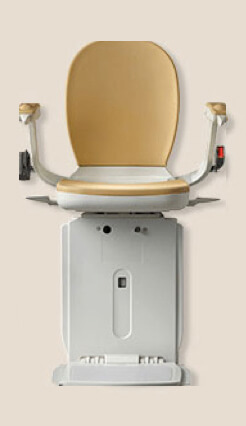 Curved stair lift